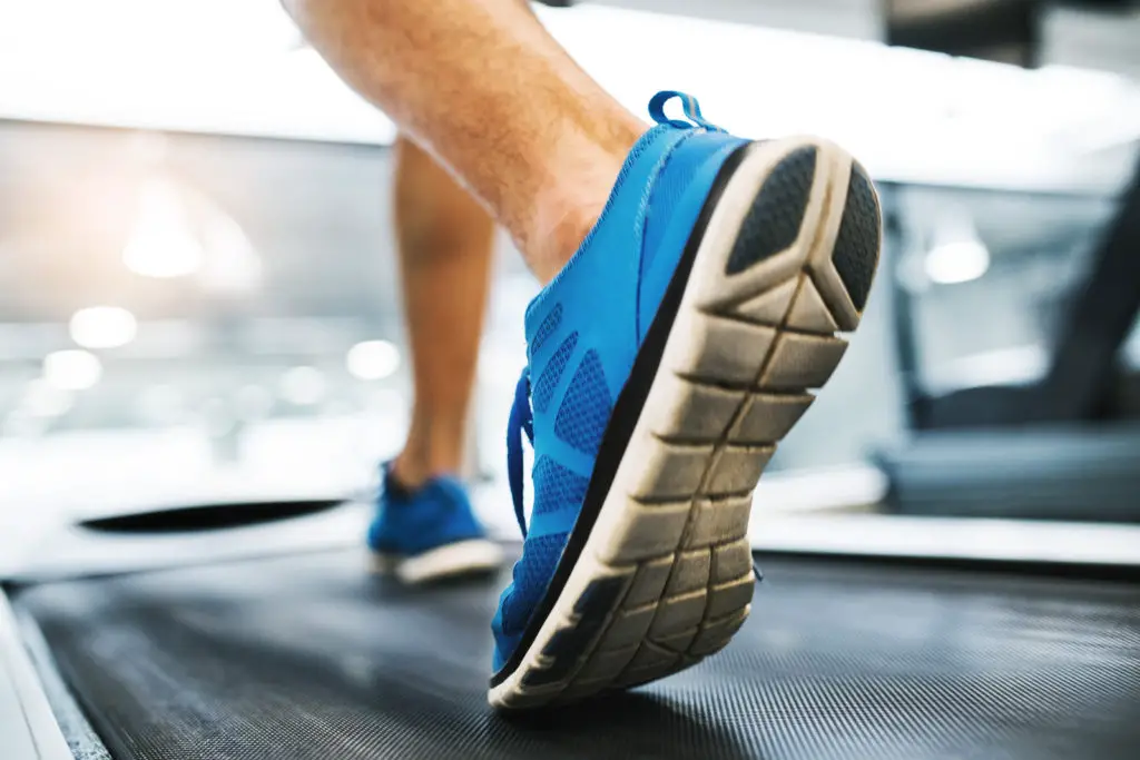 Running on Treadmill