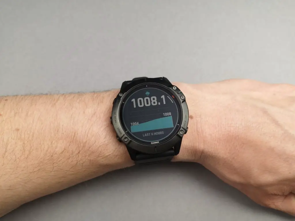 Garmin Fenix 6 Barometer